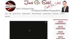 Desktop Screenshot of justgosell.com